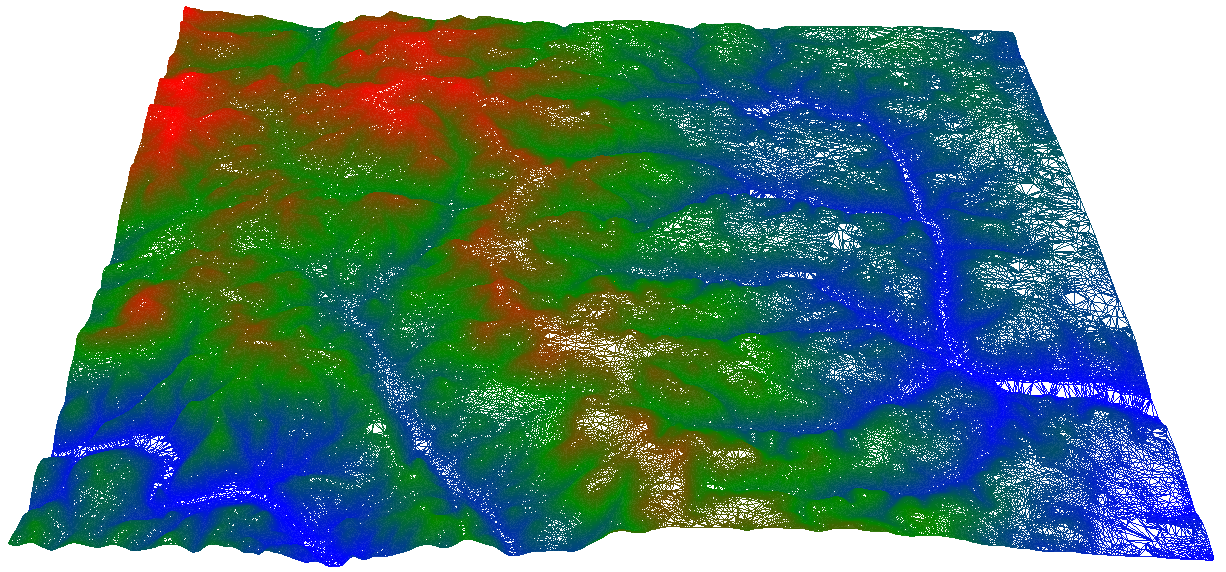 Generating Contours from NED DEM